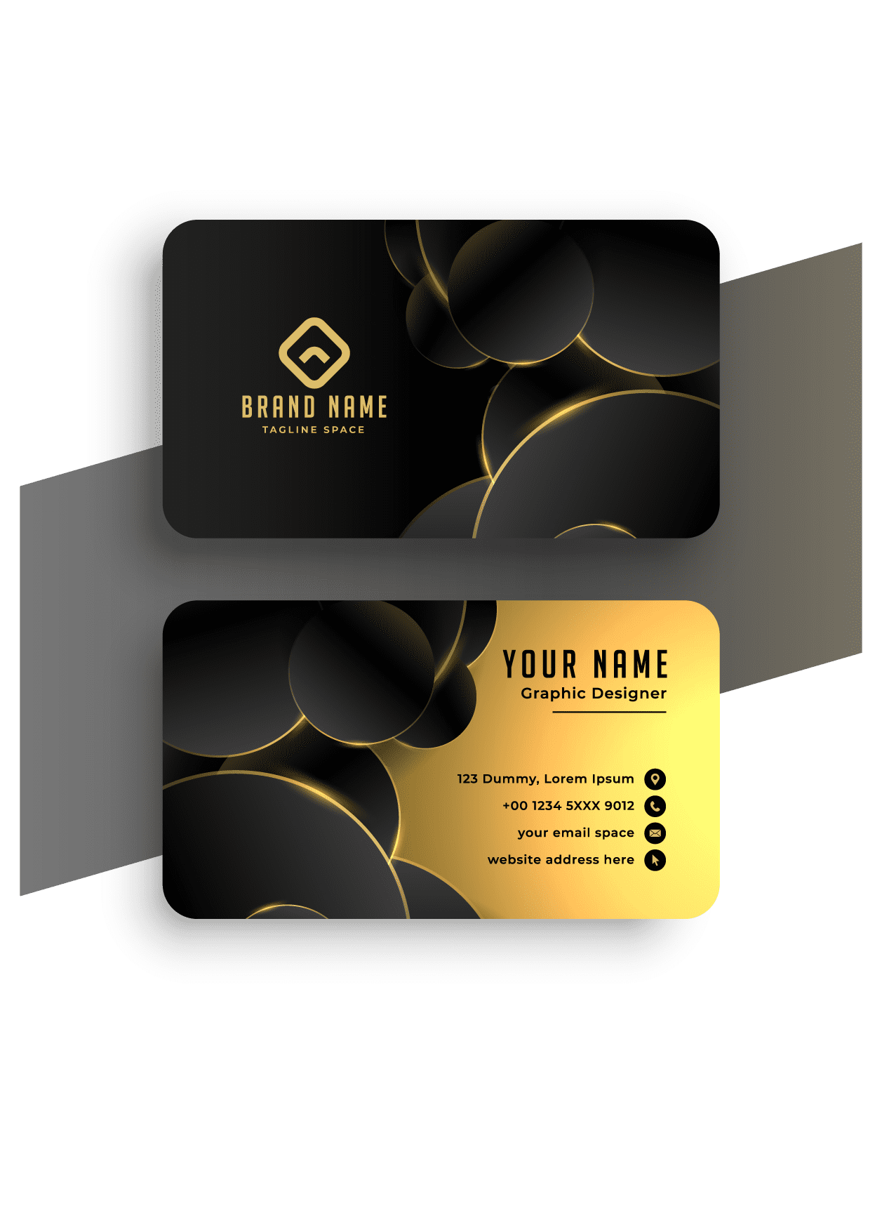 Namecard BlackNGold [Converted]